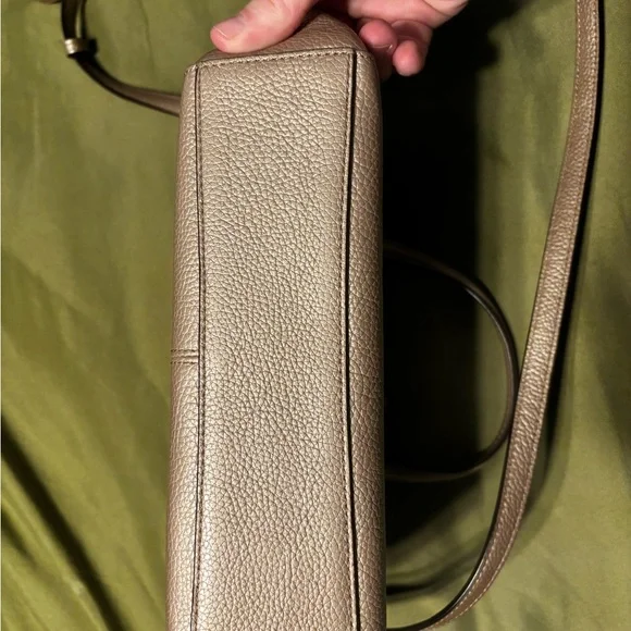 Coach Metallic Gold Crossbody Bag - Picture 5 of 6